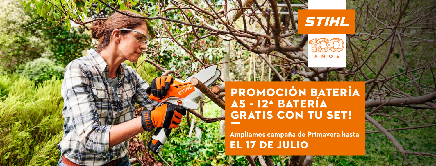 STIHL - segunda batería AS Gratis