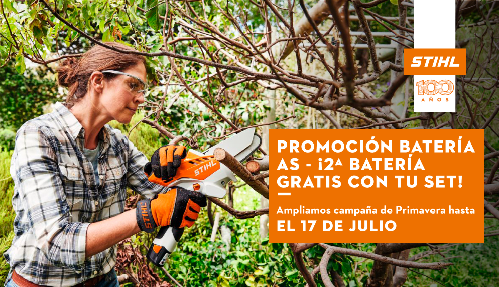 STIHL - segunda batería AS Gratis